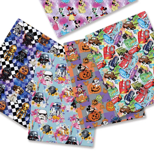 printed fabric 140x50cm