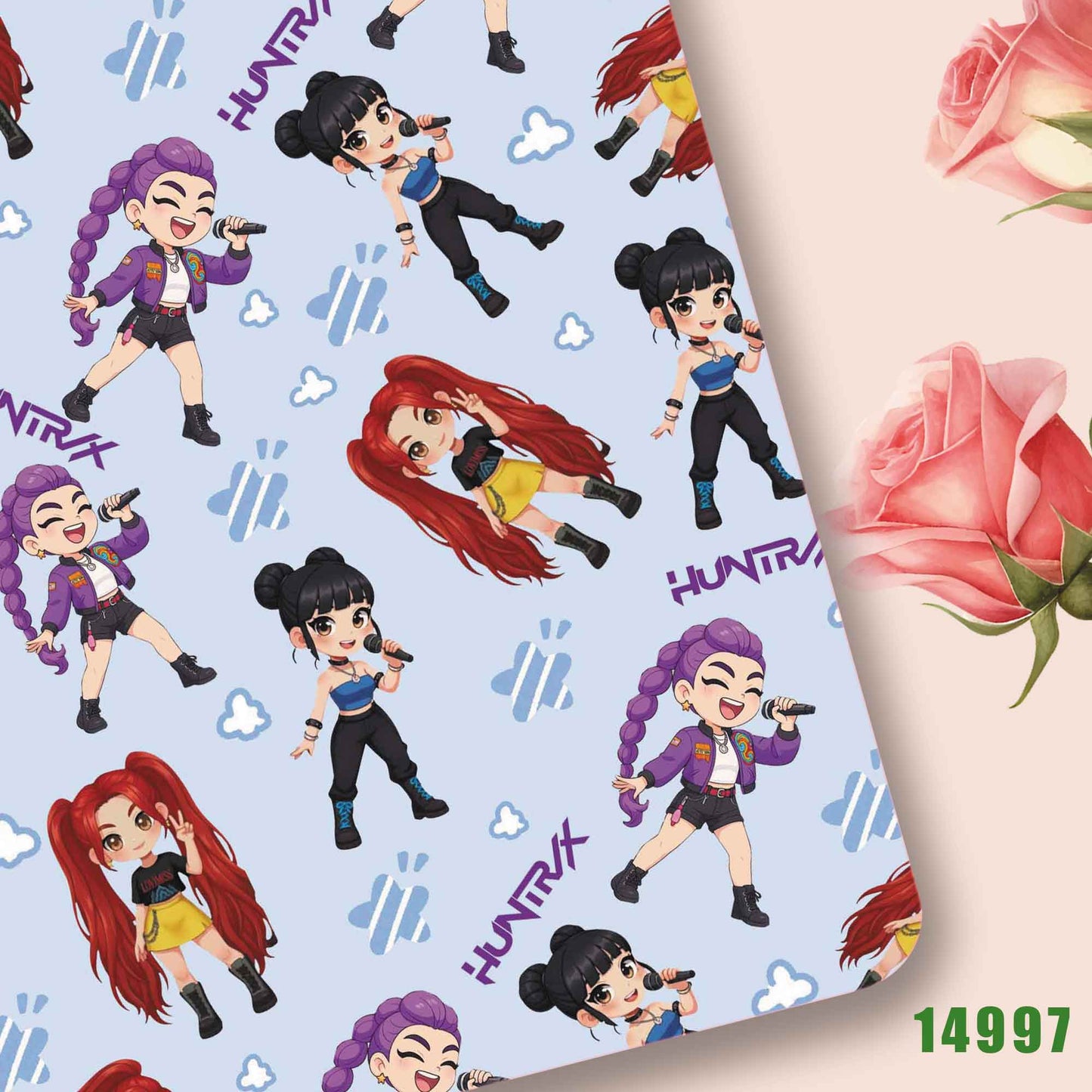 printed fabric 140x50cm15000