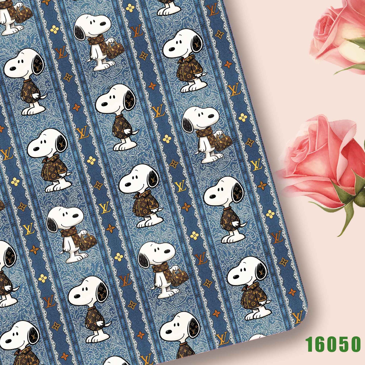 printed fabric 140x50cm16046