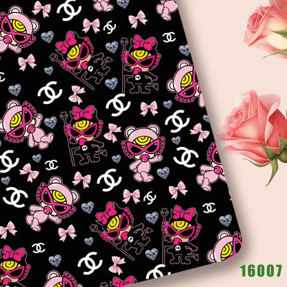 printed fabric 140x50cm16001