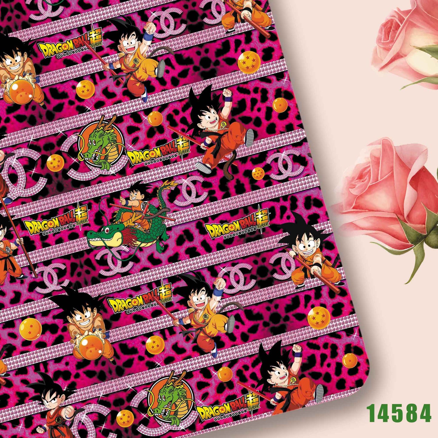 printed fabric 140x50cm14576