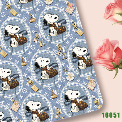 printed fabric 140x50cm16046