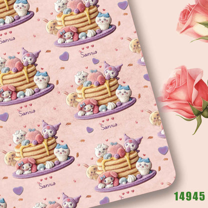 printed fabric 140x50cm14940