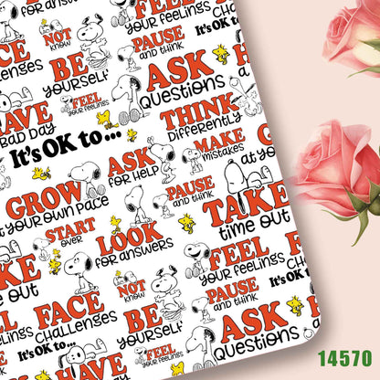 printed fabric 140x50cm14565