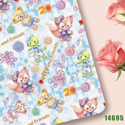 printed fabric 140x50cm14686