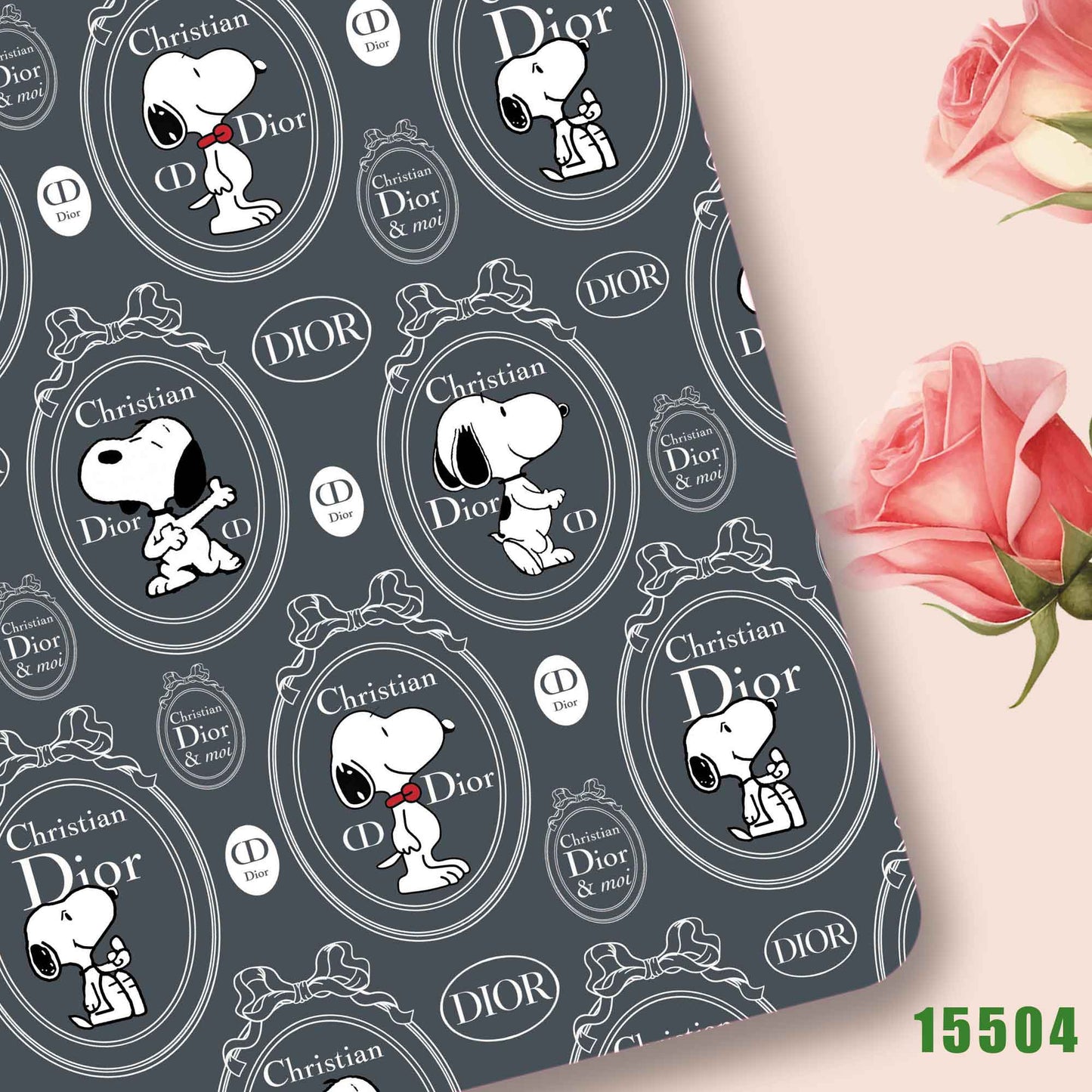 printed fabric 140x50cm15501