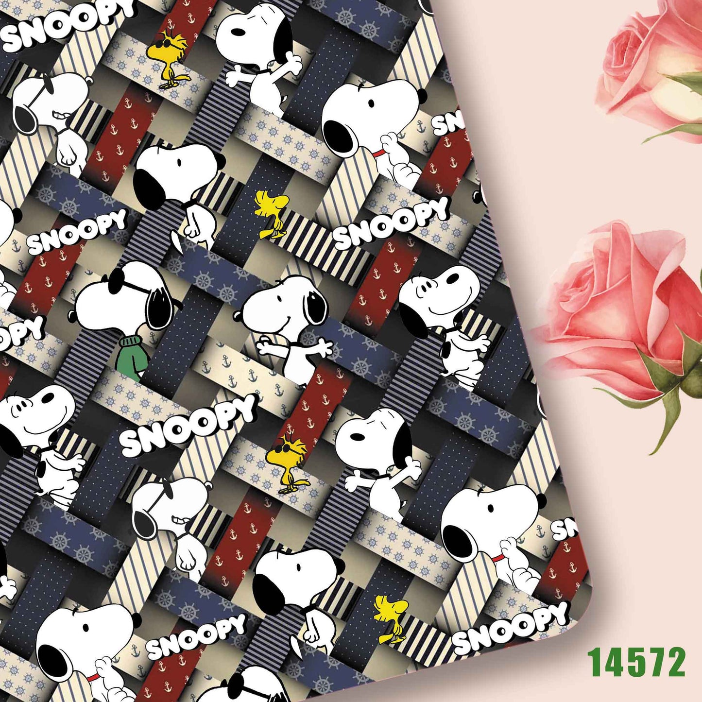 printed fabric 140x50cm14565