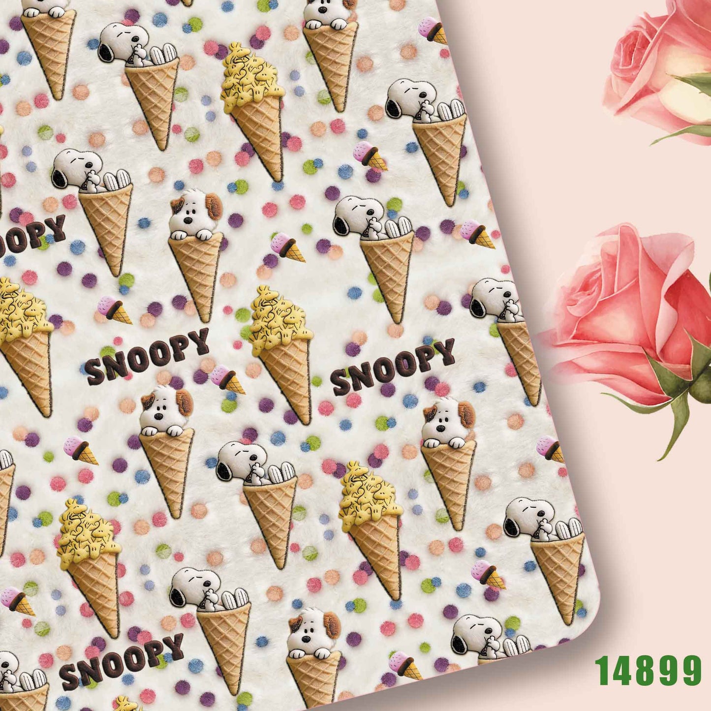 printed fabric 140x50cm14890