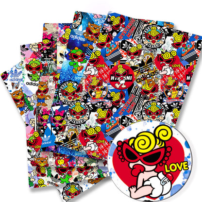 printed fabric 140x50cm11893