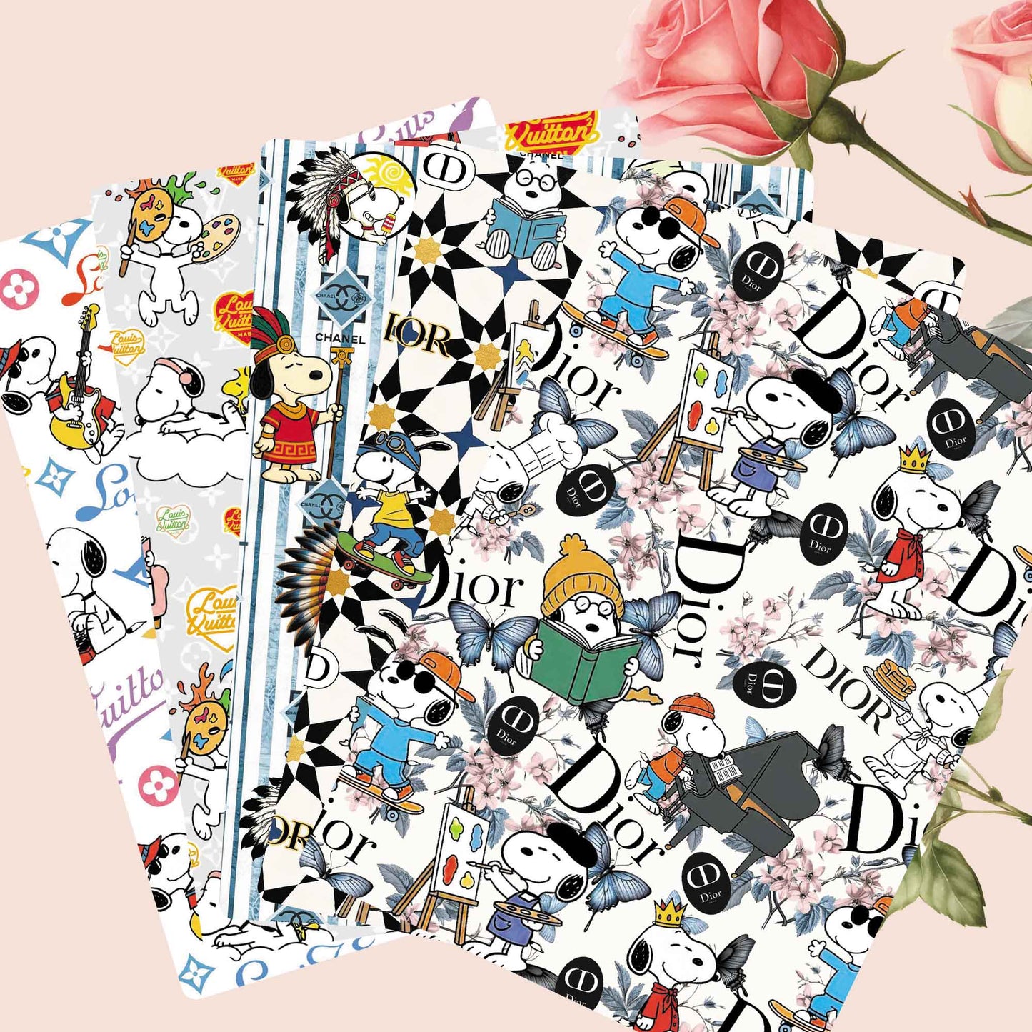 printed fabric 140x50cm15825