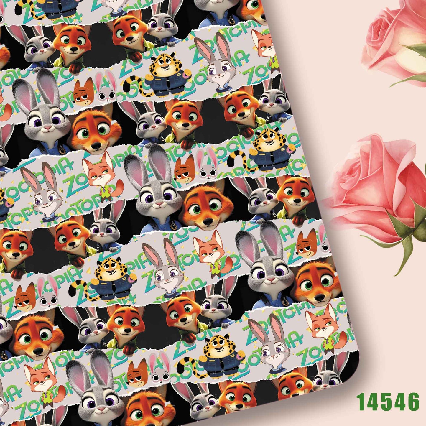 printed Fabric 140*50cm14551