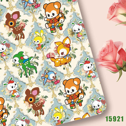 printed fabric 140x50cm15913