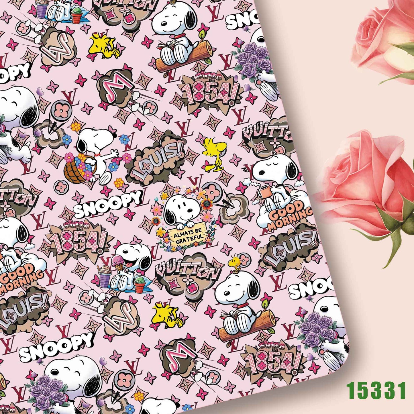 printed fabric 140x50cm15322