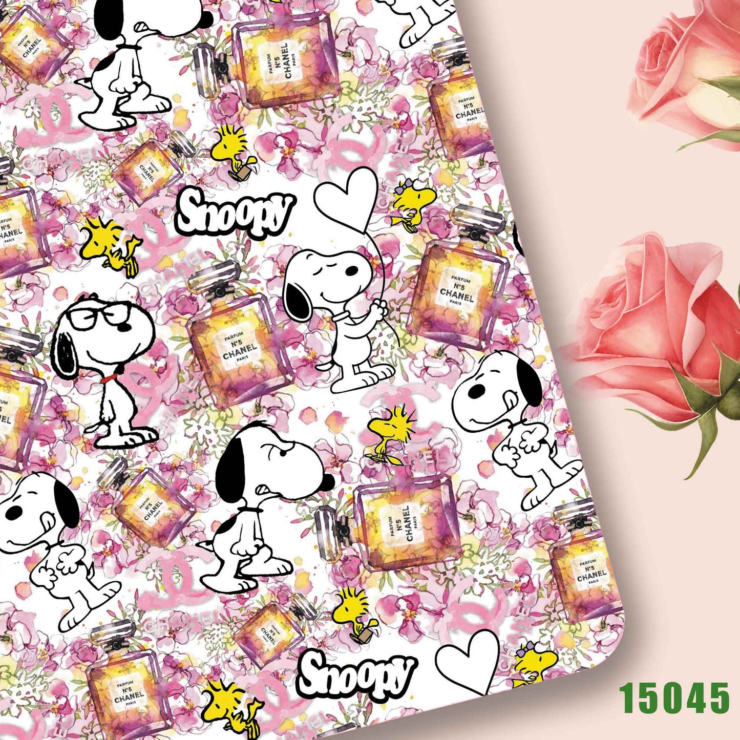 printed fabric 140x50cm15042