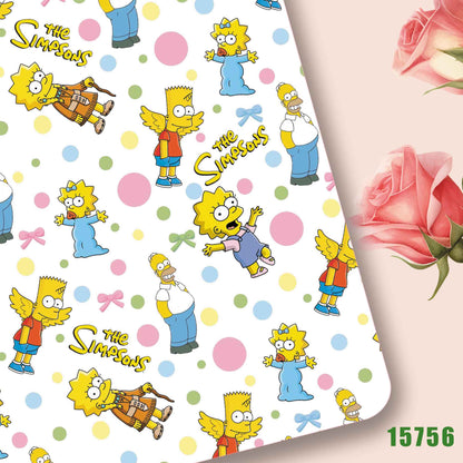 printed fabric 140x50cm15752
