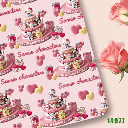 printed fabric 140x50cm14970