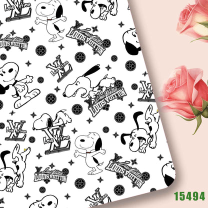 printed fabric 140x50cm15491