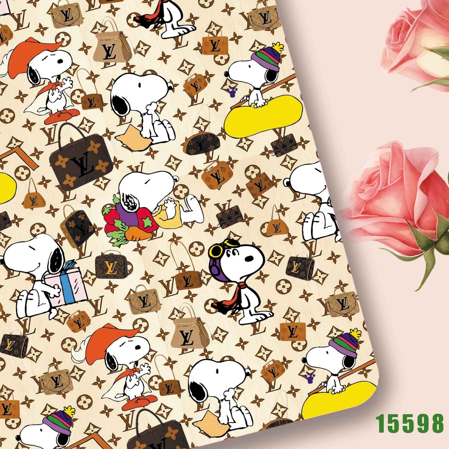 printed fabric 140x50cm15591