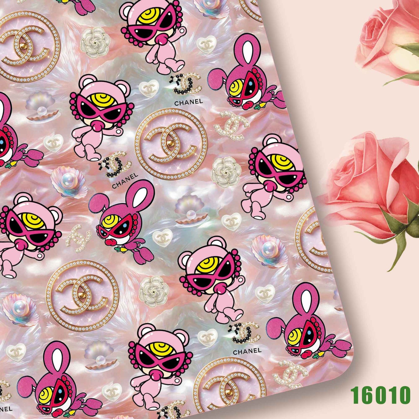 printed fabric 140x50cm16001