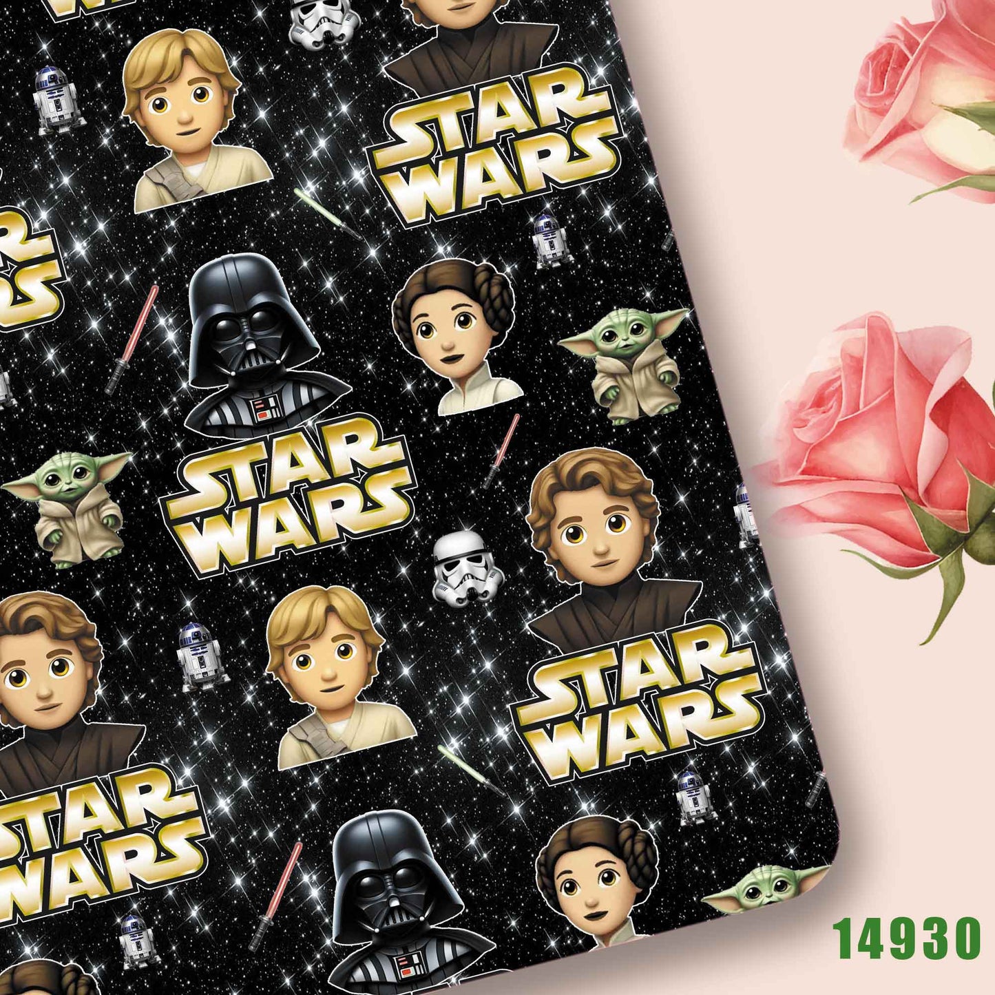 printed fabric 140x50cm14930