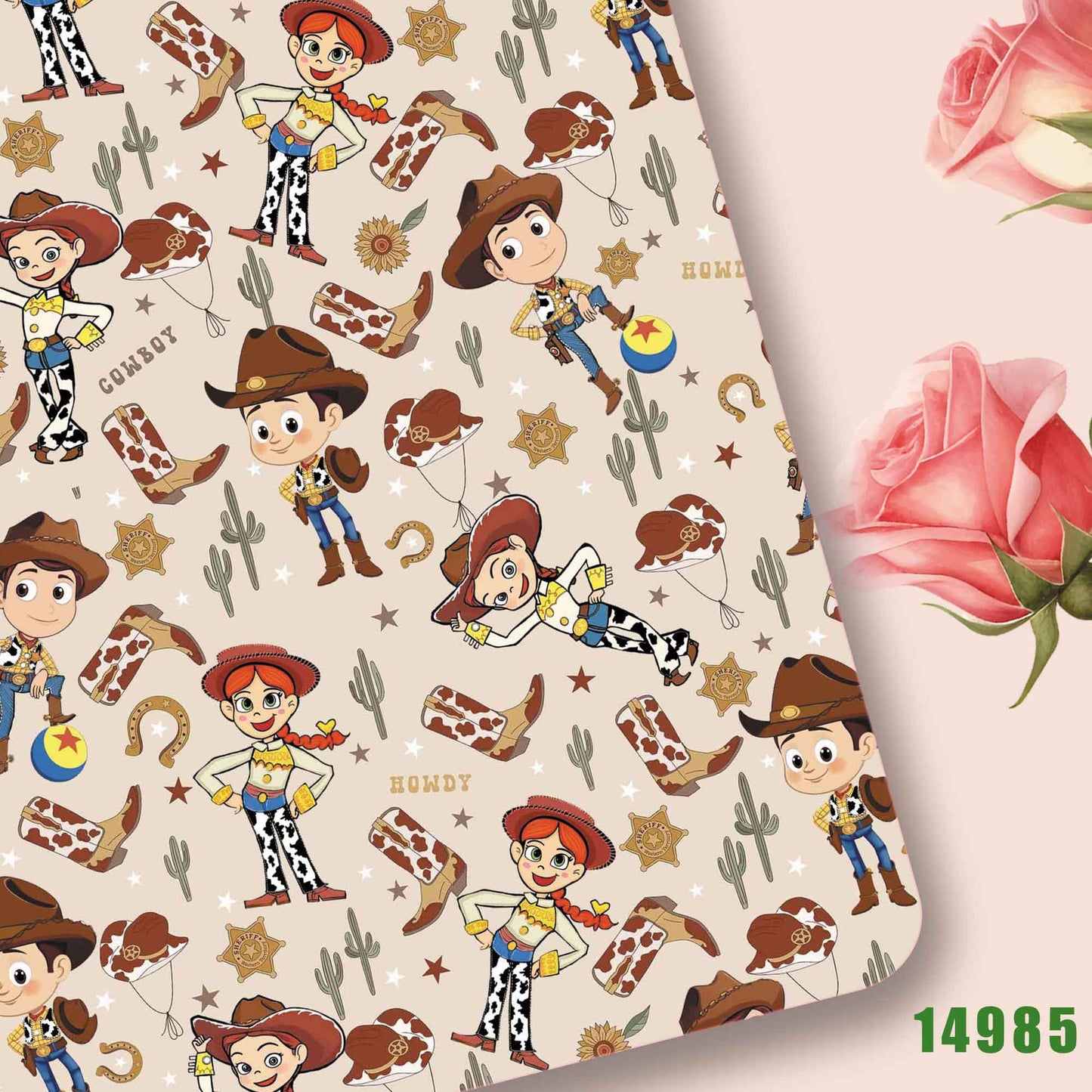 printed fabric 140x50cm14981