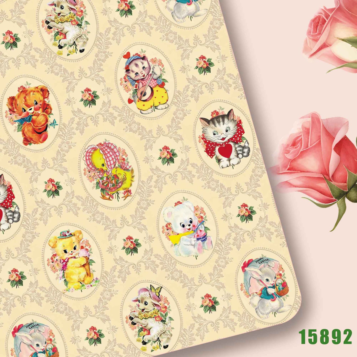 printed fabric 140x50cm15890