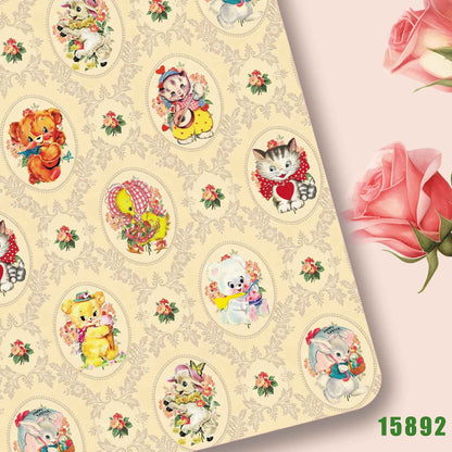 printed fabric 140x50cm15890