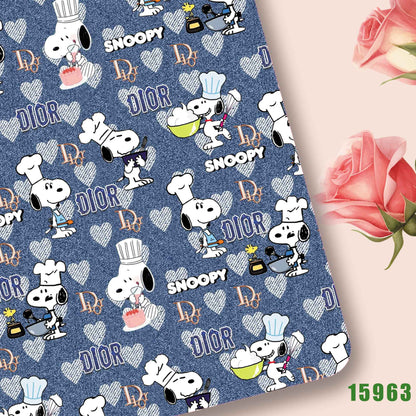 printed fabric 140x50cm15961