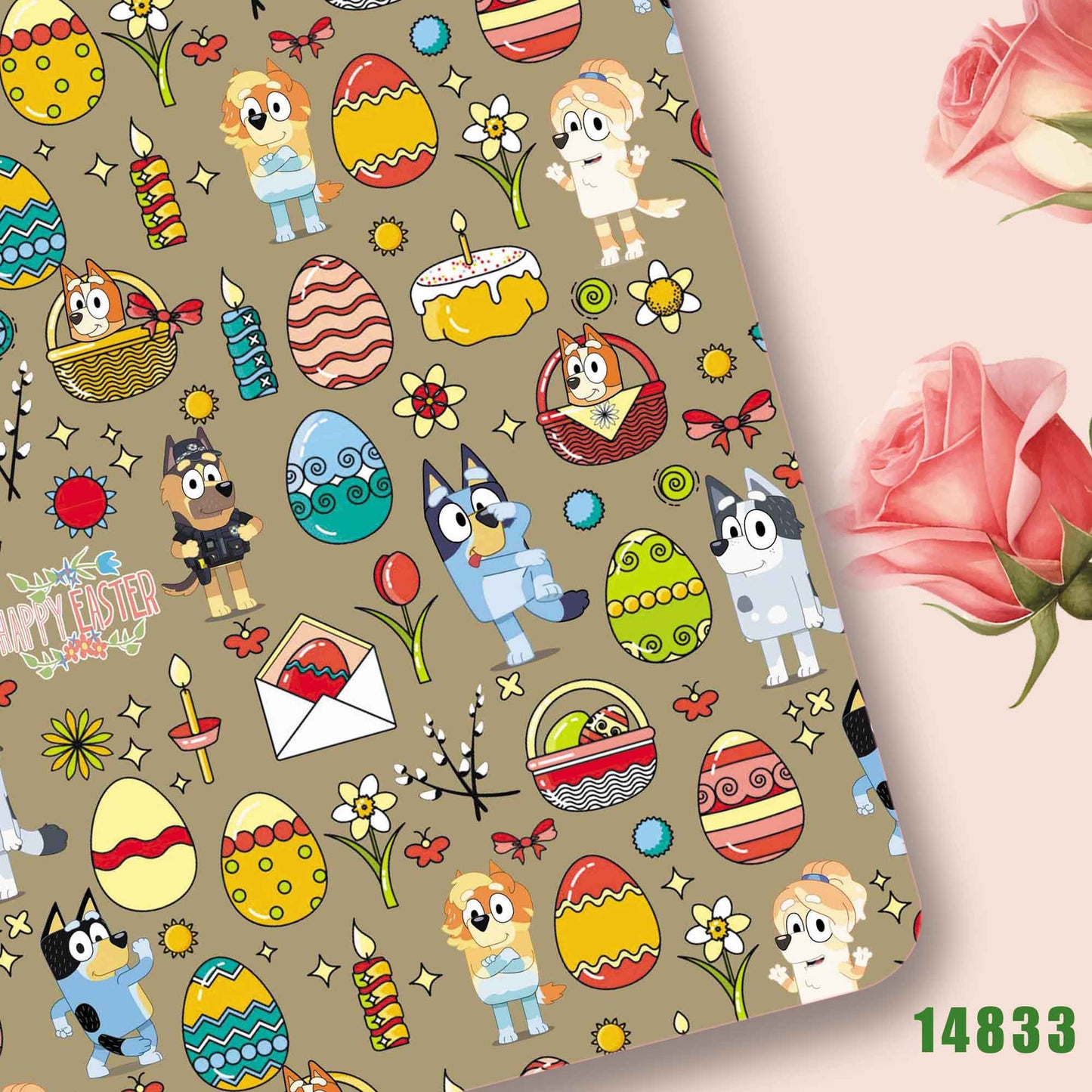 printed fabric 140x50cm14830