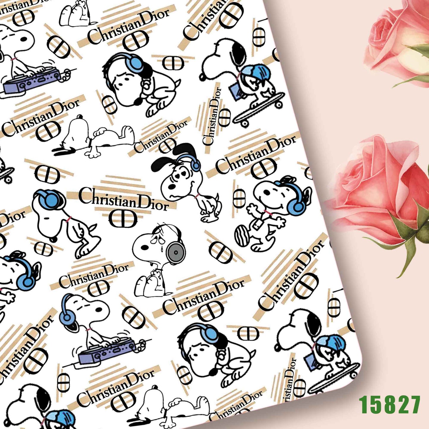 printed fabric 140x50cm15825
