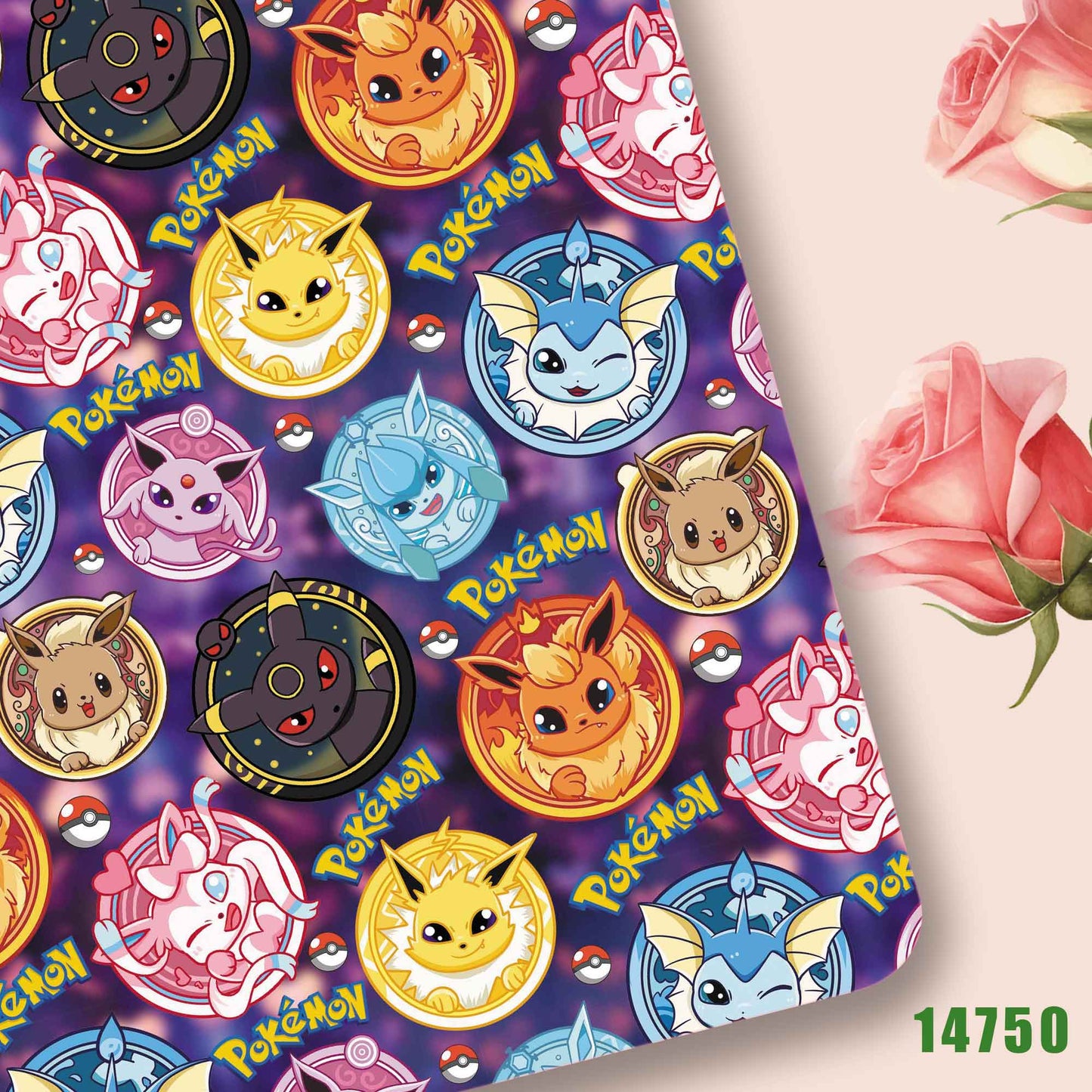 printed fabric 140x50cm14747