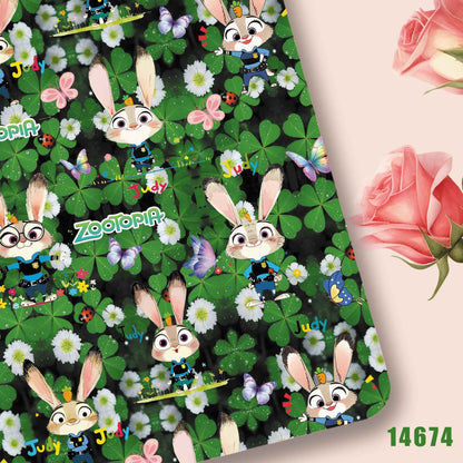 printed fabric 140x50cm14666
