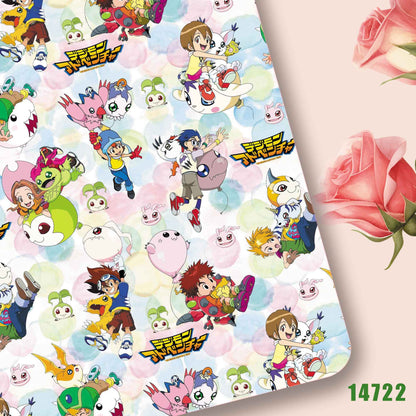 printed fabric 140x50cm14717