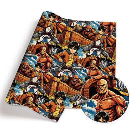 printed fabric 140x50cm51524