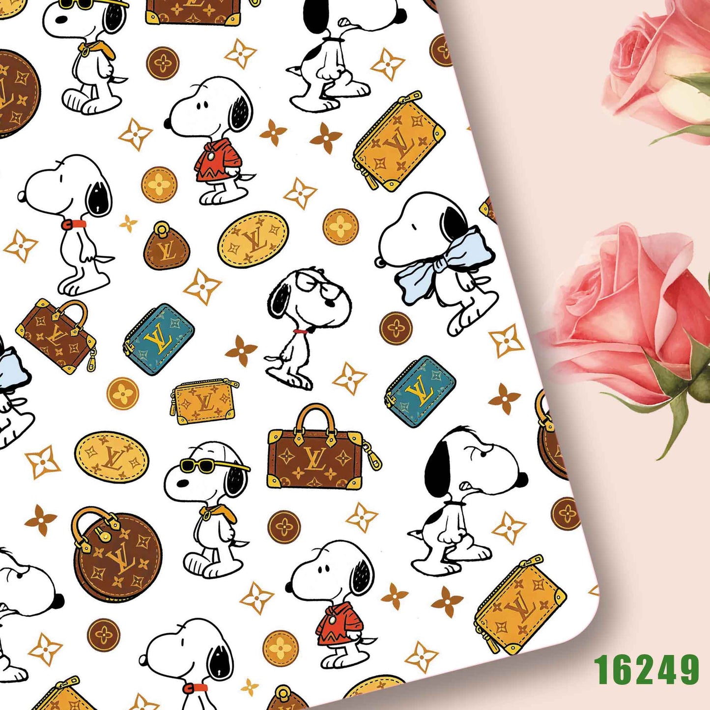 printed fabric 140x50cm16235