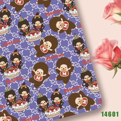 printed fabric 140x50cm14596