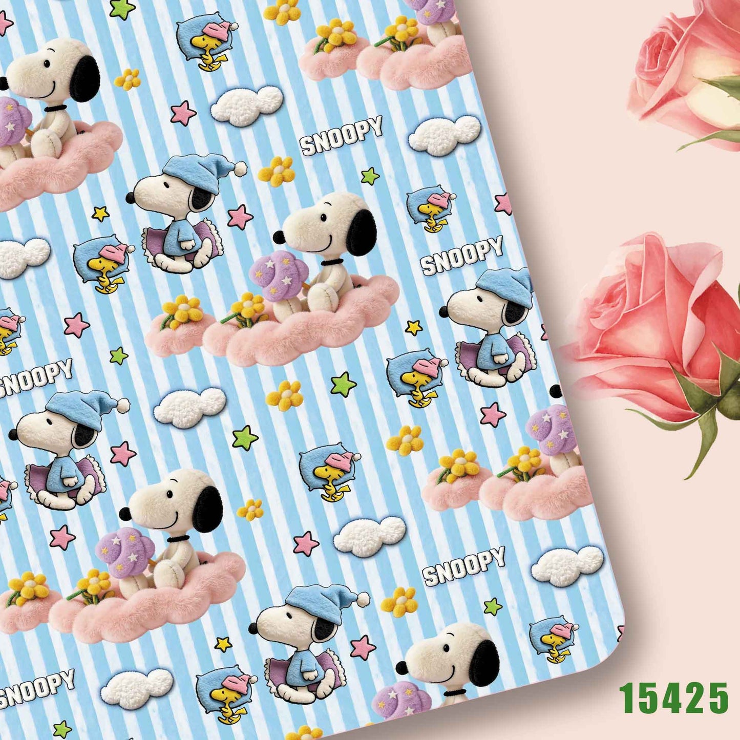 printed fabric 140x50cm15420