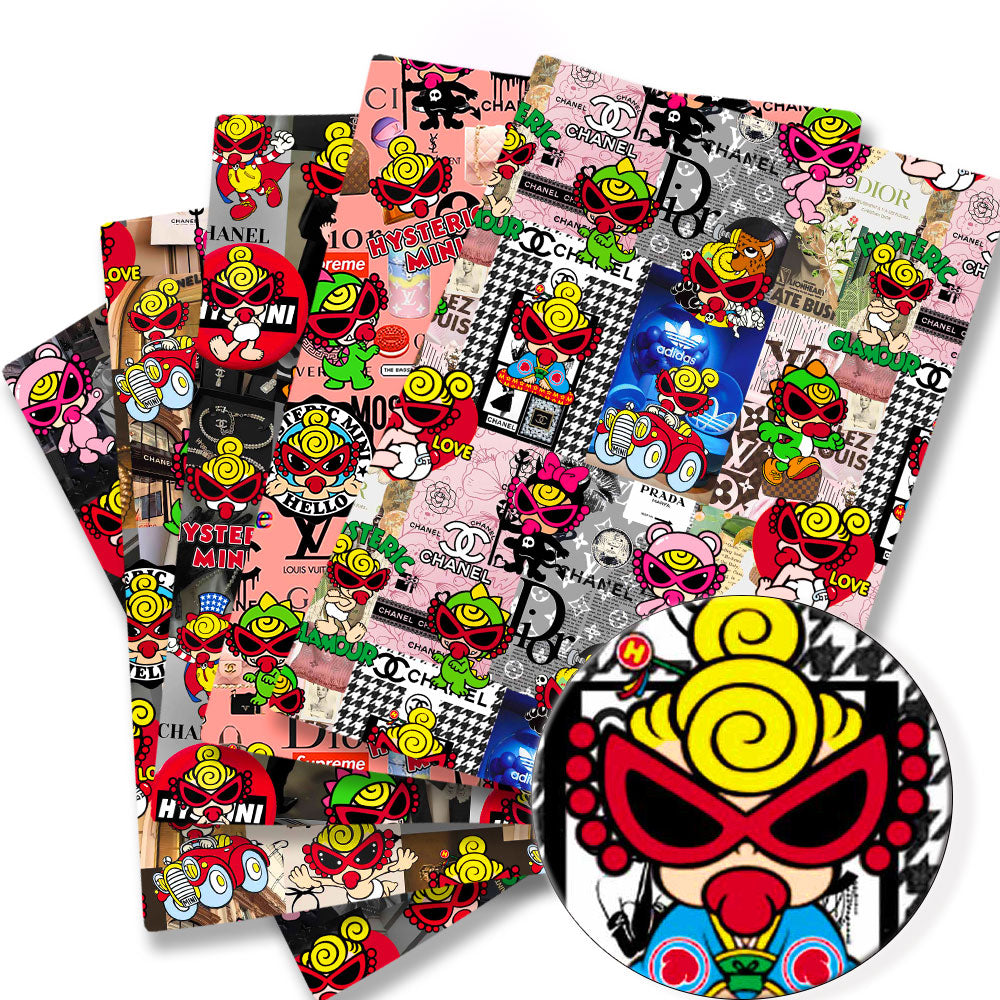 printed fabric 140x50cm12024