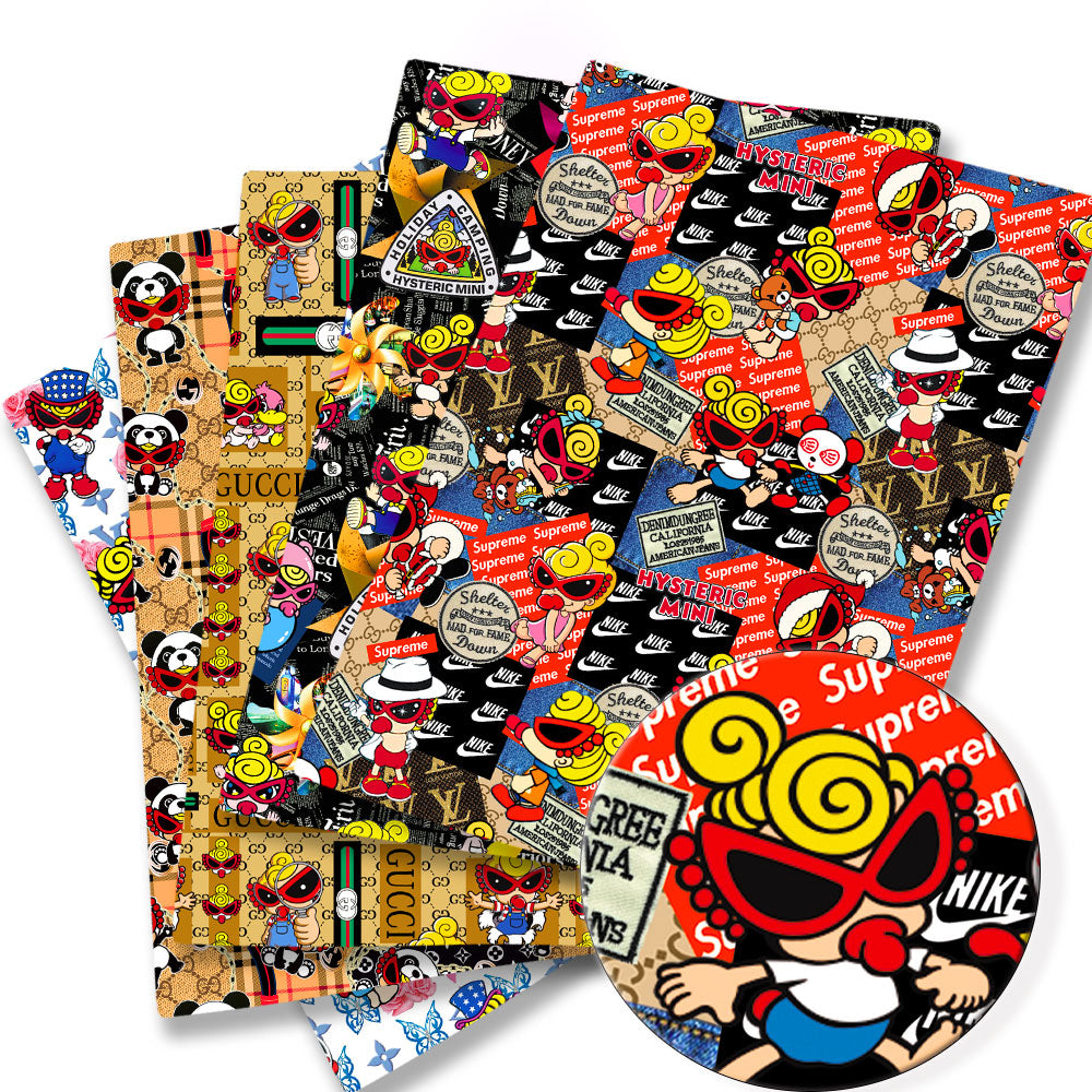 printed fabric 140x50cm