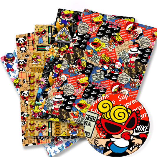 printed fabric 140x50cm