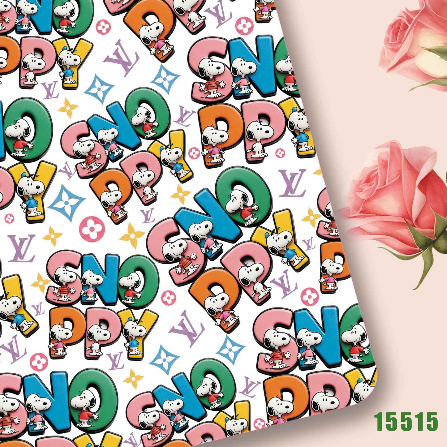 printed fabric 140x50cm15511