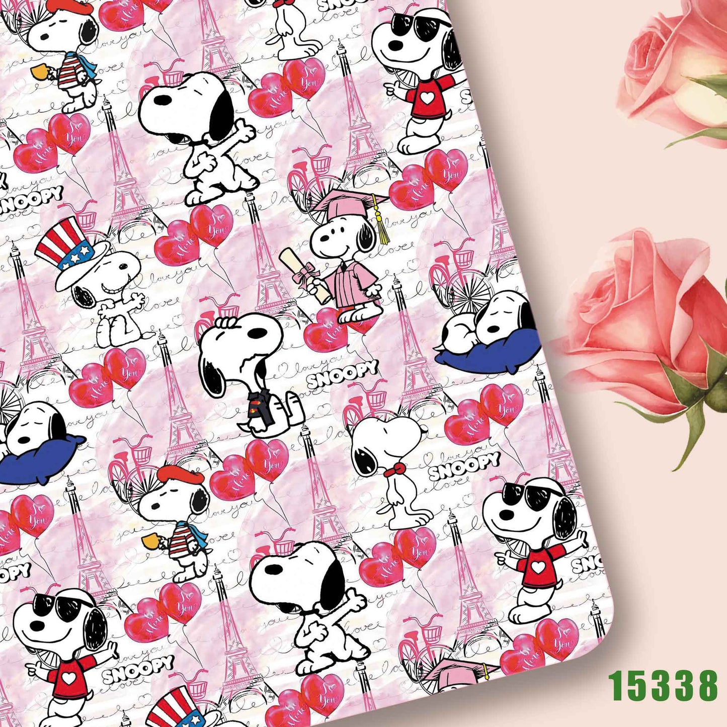 printed fabric 140x50cm15332