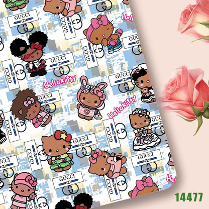printed fabric 140x50cm14476