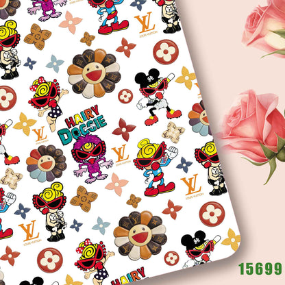 printed fabric 140x50cm15691