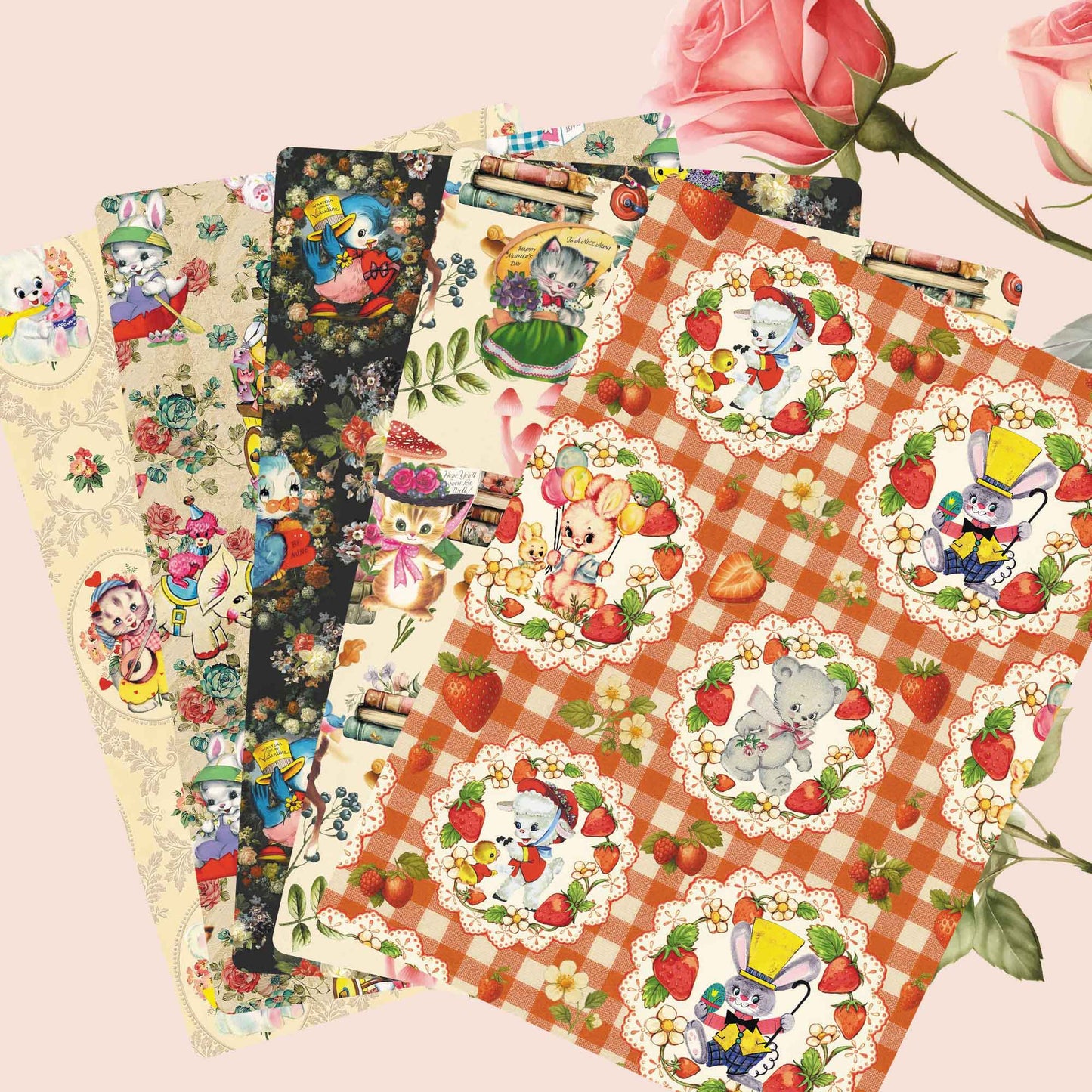 printed fabric 140x50cm15890