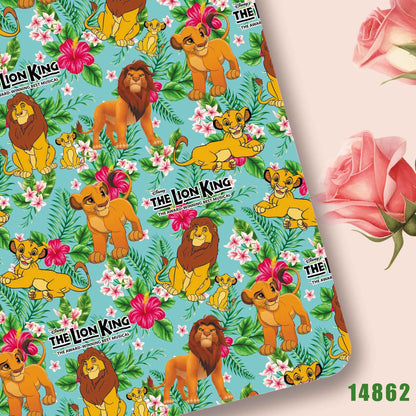 printed fabric 140x50cm14860