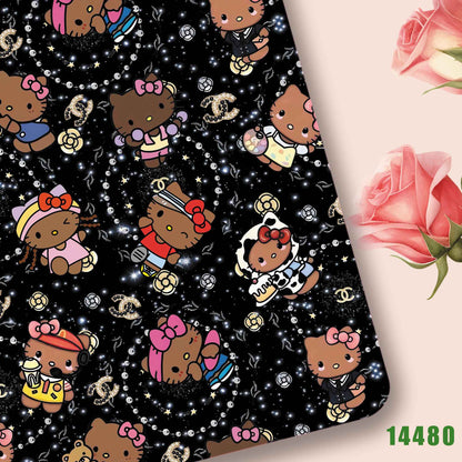 printed fabric 140x50cm14476