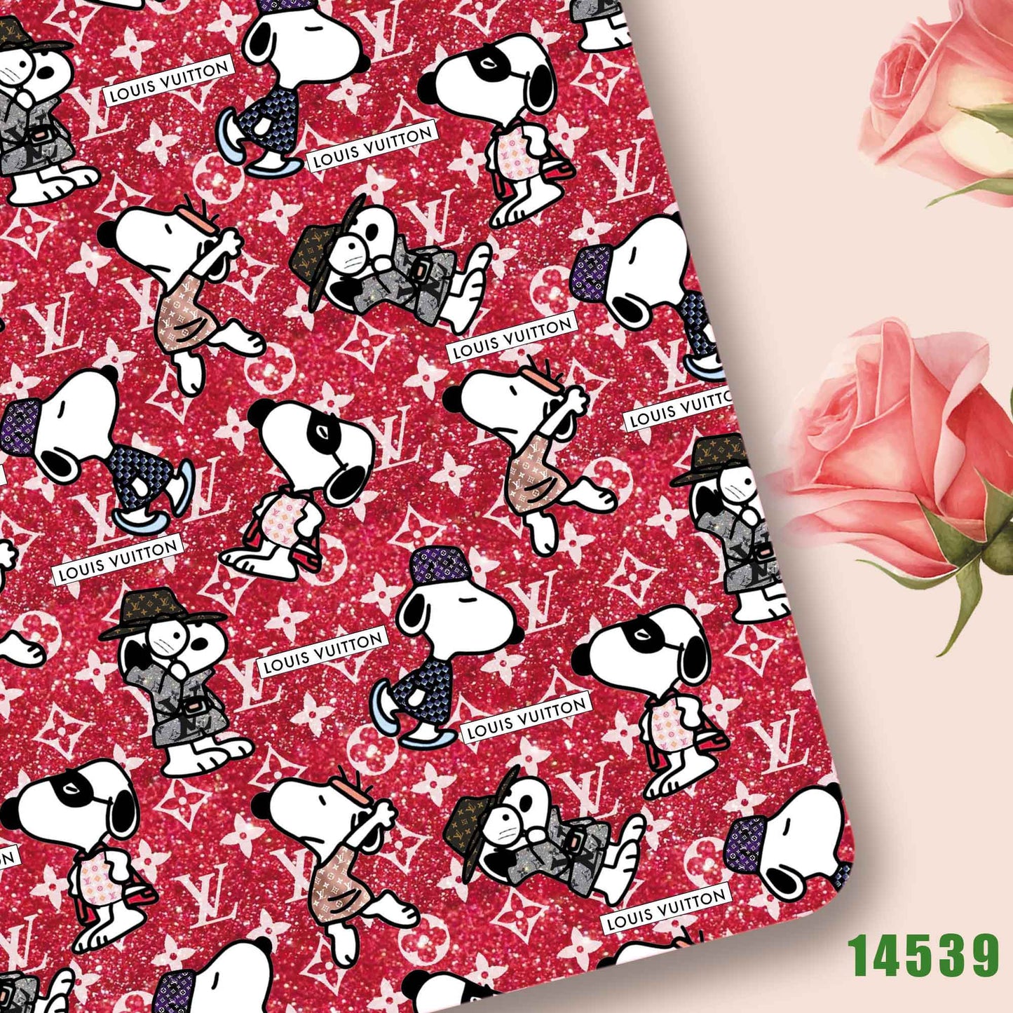 printed fabric 140x50cm14532