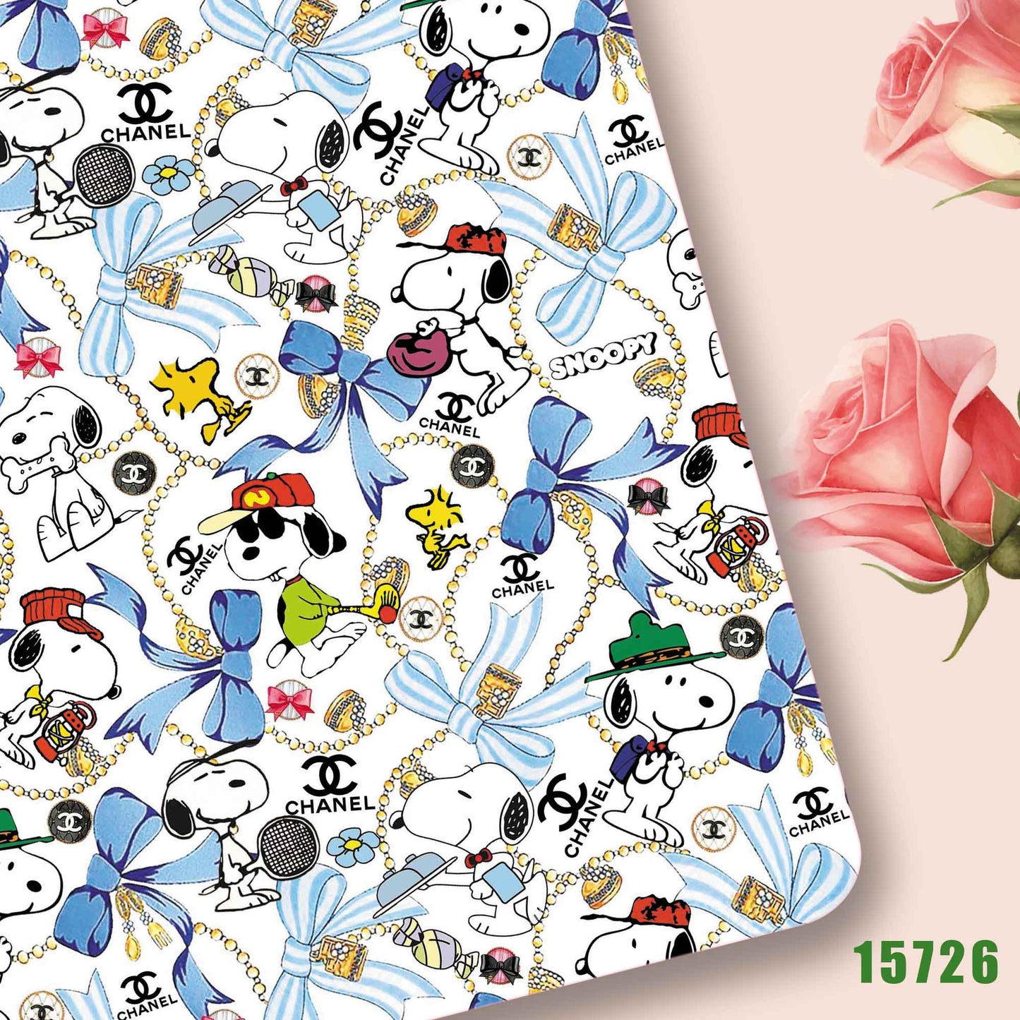 printed fabric 140x50cm15722