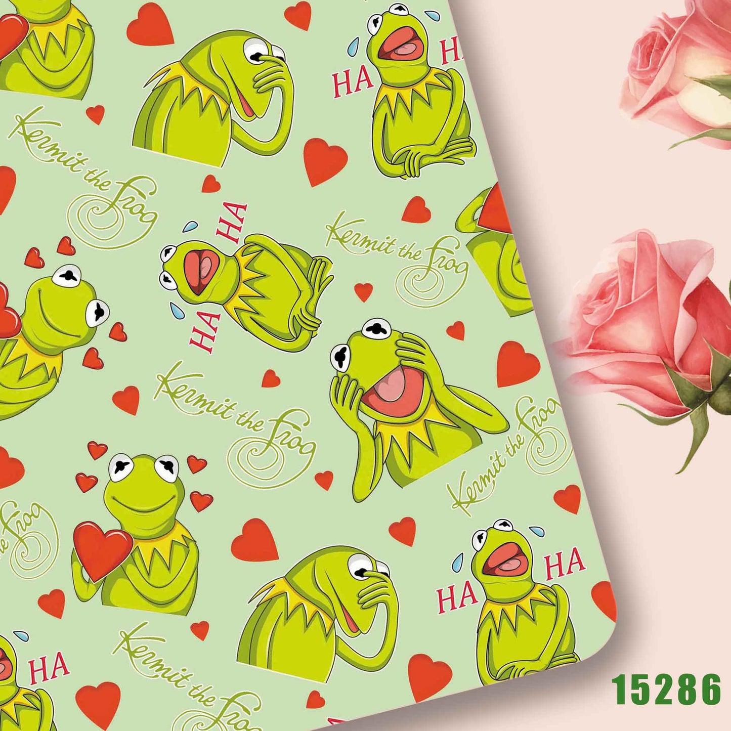 printed fabric 140x50cm15286